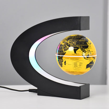 Globo Terráqueo Levitante Magnético con Luz LED — Decoración Escritorio Premium